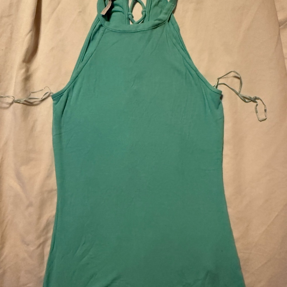 Women’s Teal Halter Top by Guess